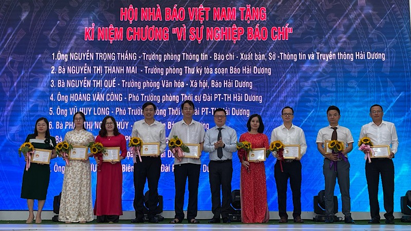 Hội Nhà báo tỉnh Hải Dương gặp mặt hội viên nhân ngày Báo chí Cách mạng Việt Nam